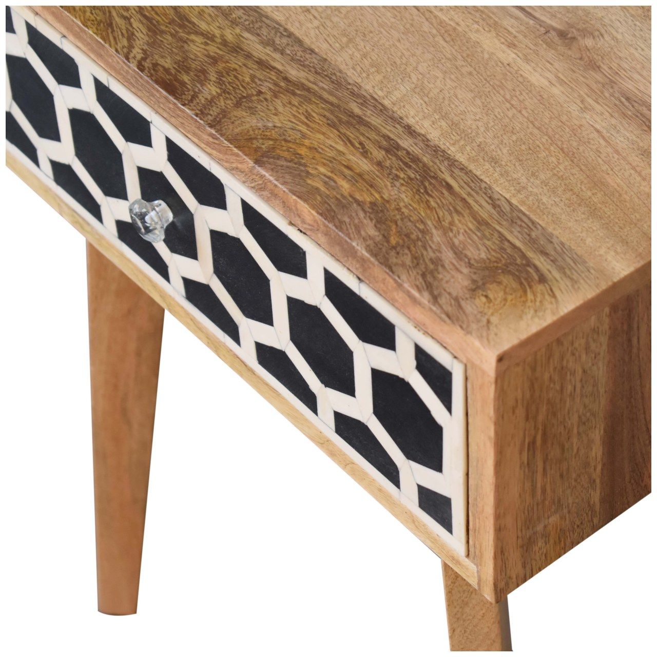 Inlay - Bone Tapered Nightstand - Oak
