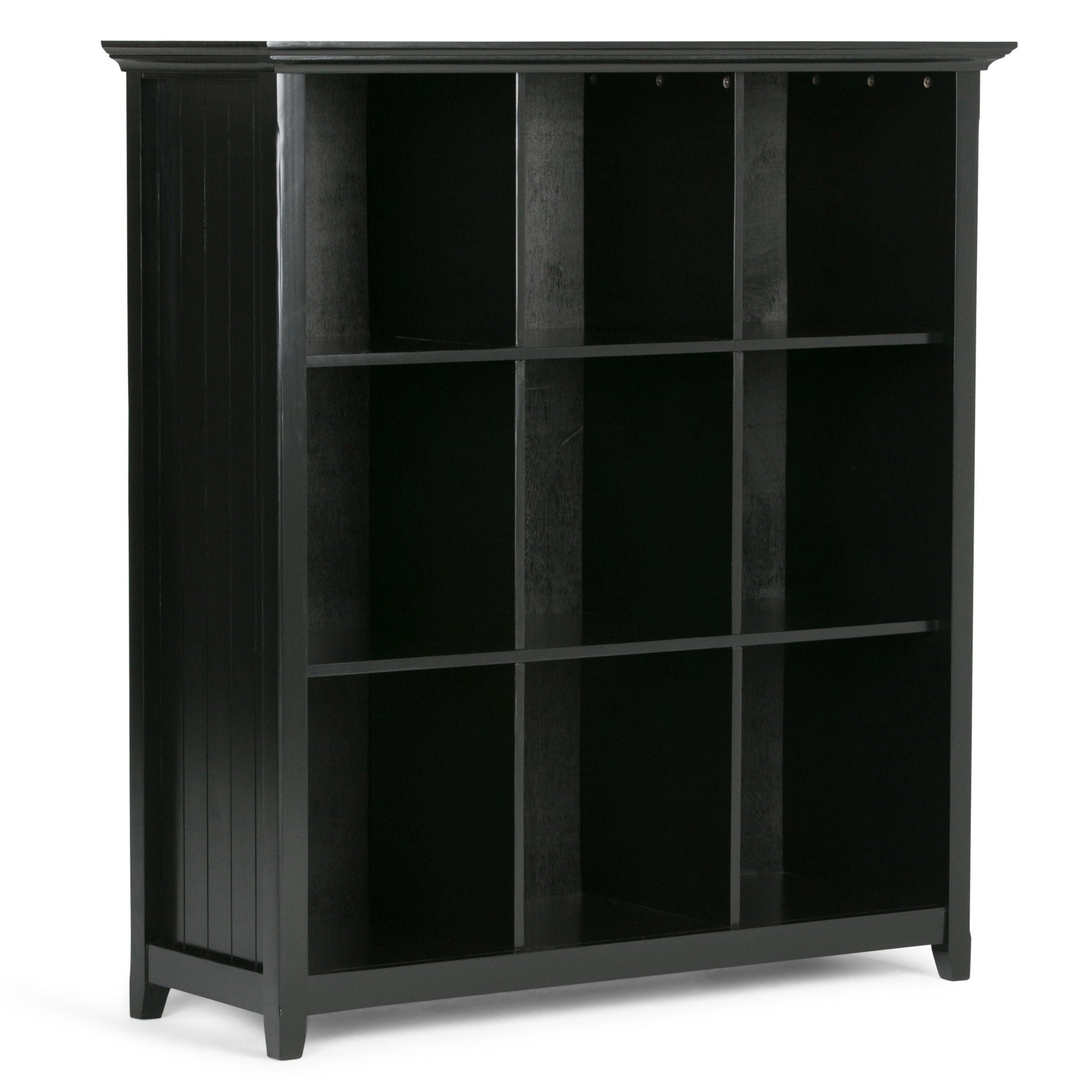 Acadian - 9 Cube Bookcase And Storage Unit - Black