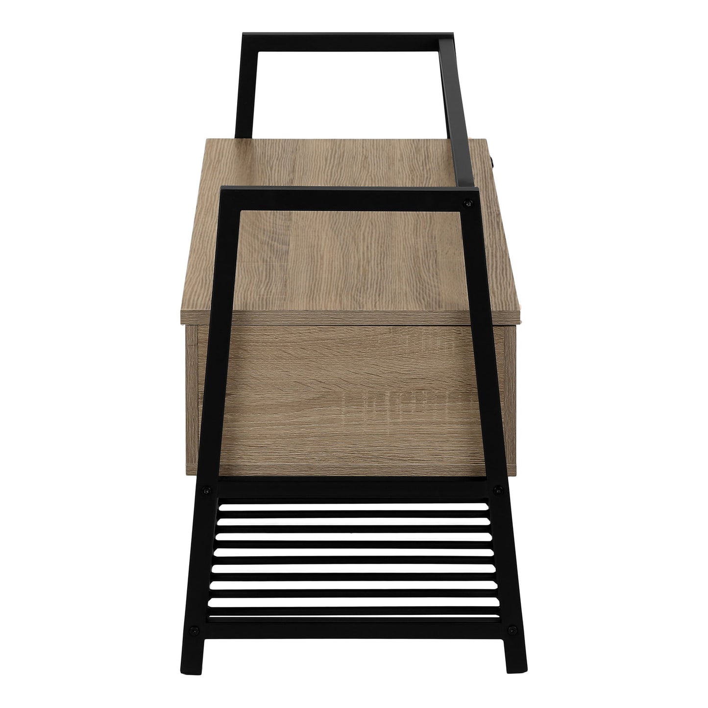 Bench, Entryway, Hallway, Storage, Rectangular, Contemporary & Modern - Taupe