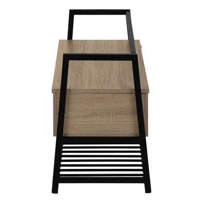 Bench, Entryway, Hallway, Storage, Rectangular, Contemporary & Modern - Taupe