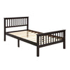 Twin Platform Bed With Headboard And Footboard - Espresso