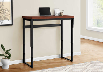 Computer Desk, Home Office, Standing, Adjustable, Laptop, Contemporary & Modern - Cherry
