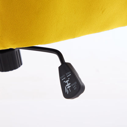 Swivel Office Chair - Bright Yellow
