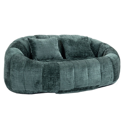 Bean Bag Sofa Lazy Sofa Durable Comfort Lounger High Back Chair For Indoor & Outdoor Use - Emerald