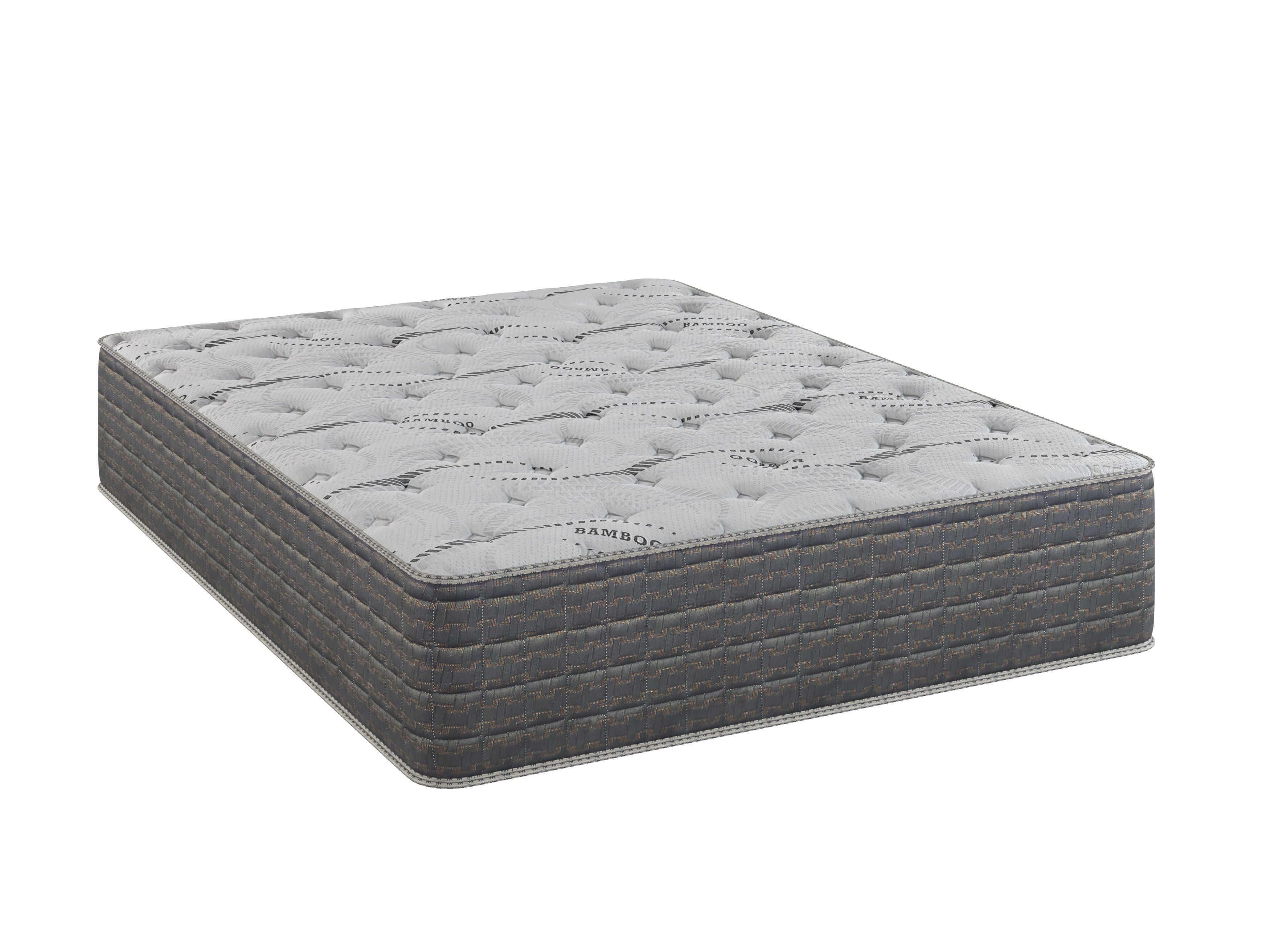 Dream Flex - California King Two Sided Plush Mattress - White / Gray