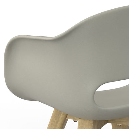 Kona - Outdoor Dining Chair In Plastic (Set of 2) - Taupe