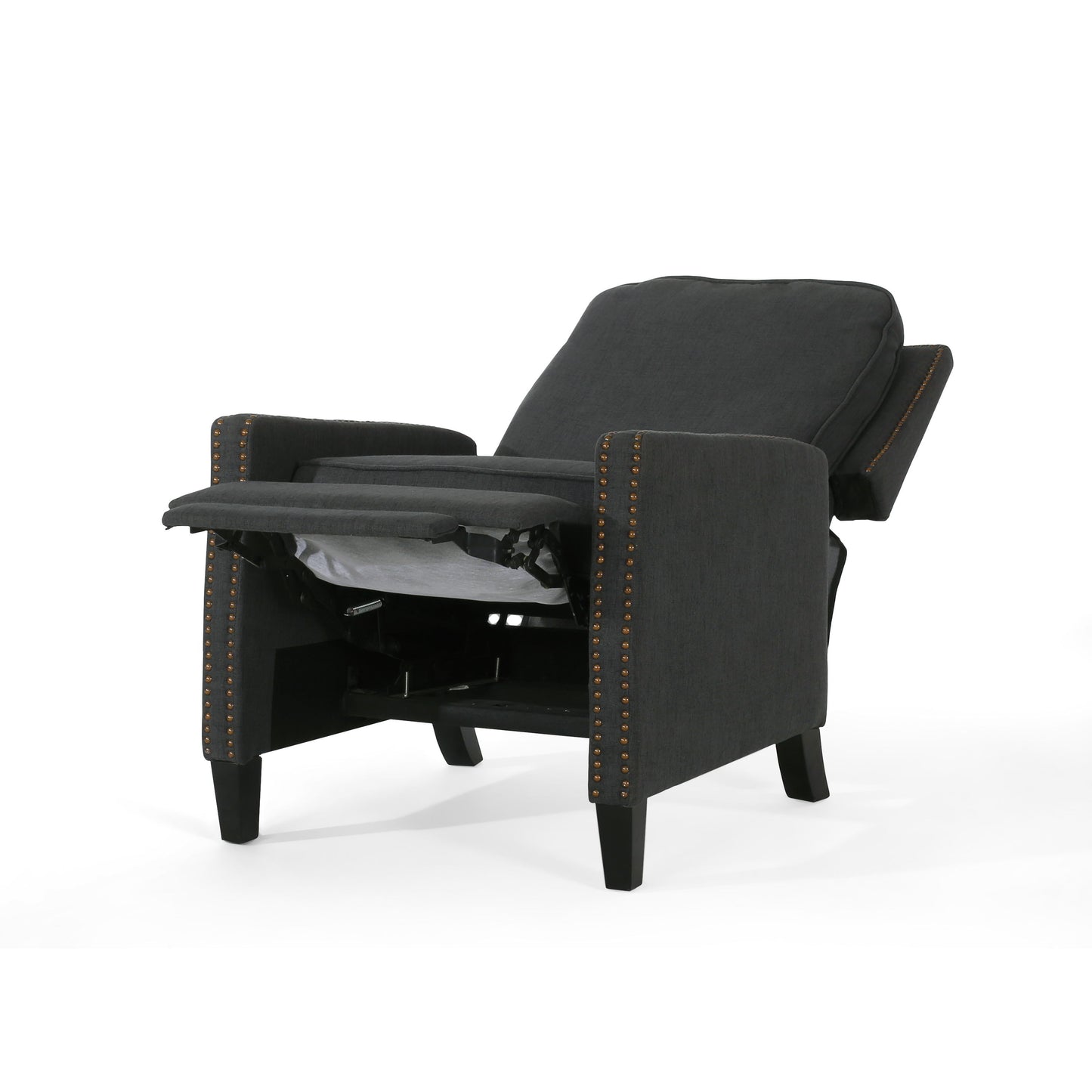 Wide Manual Standard Recliner - Dark Gray