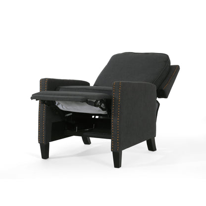 Wide Manual Standard Recliner - Dark Gray