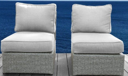 Patio Chair With Cushions - Gray Mix