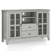 Artisan - Tall TV Media Stand - Fog Gray