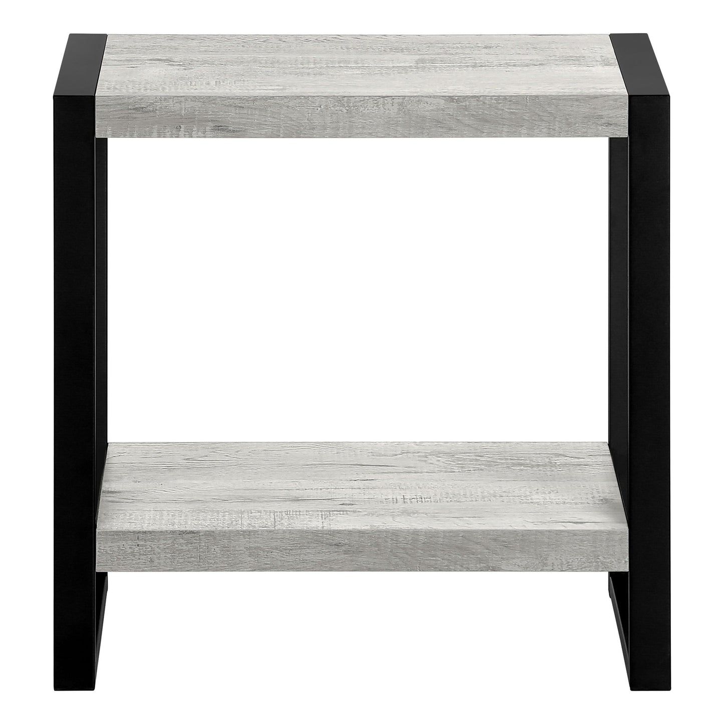 Accent Table, Side Industrial - Gray