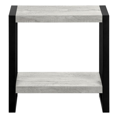 Accent Table, Side Industrial - Gray