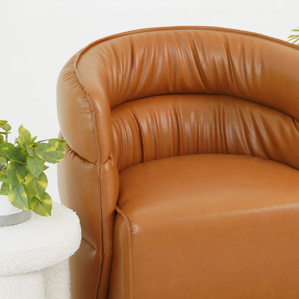 Walden - Swivel Chair - Tan
