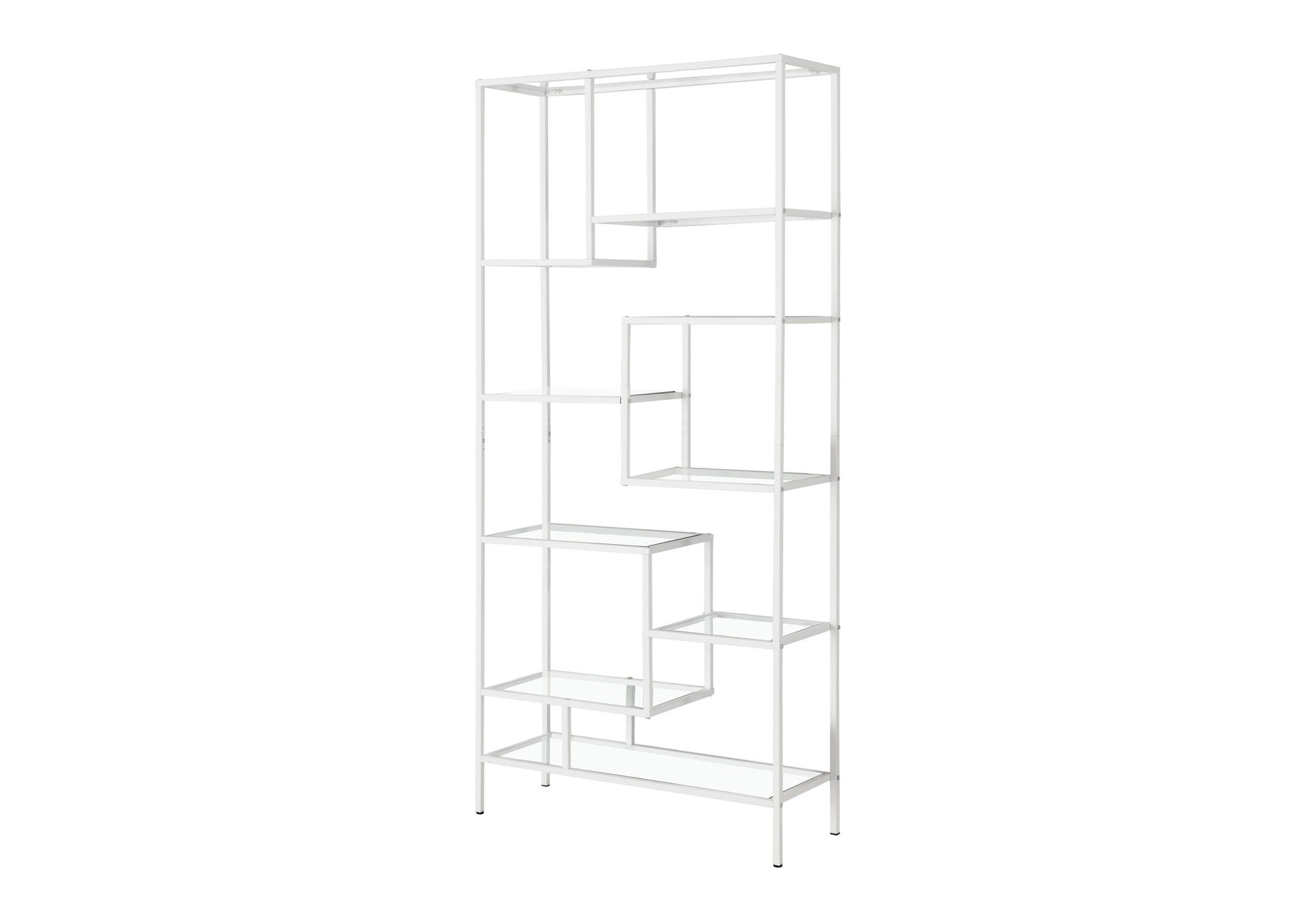 Bookshelf, Bookcase, Etagere, For Office, Contemporary & Modern - White