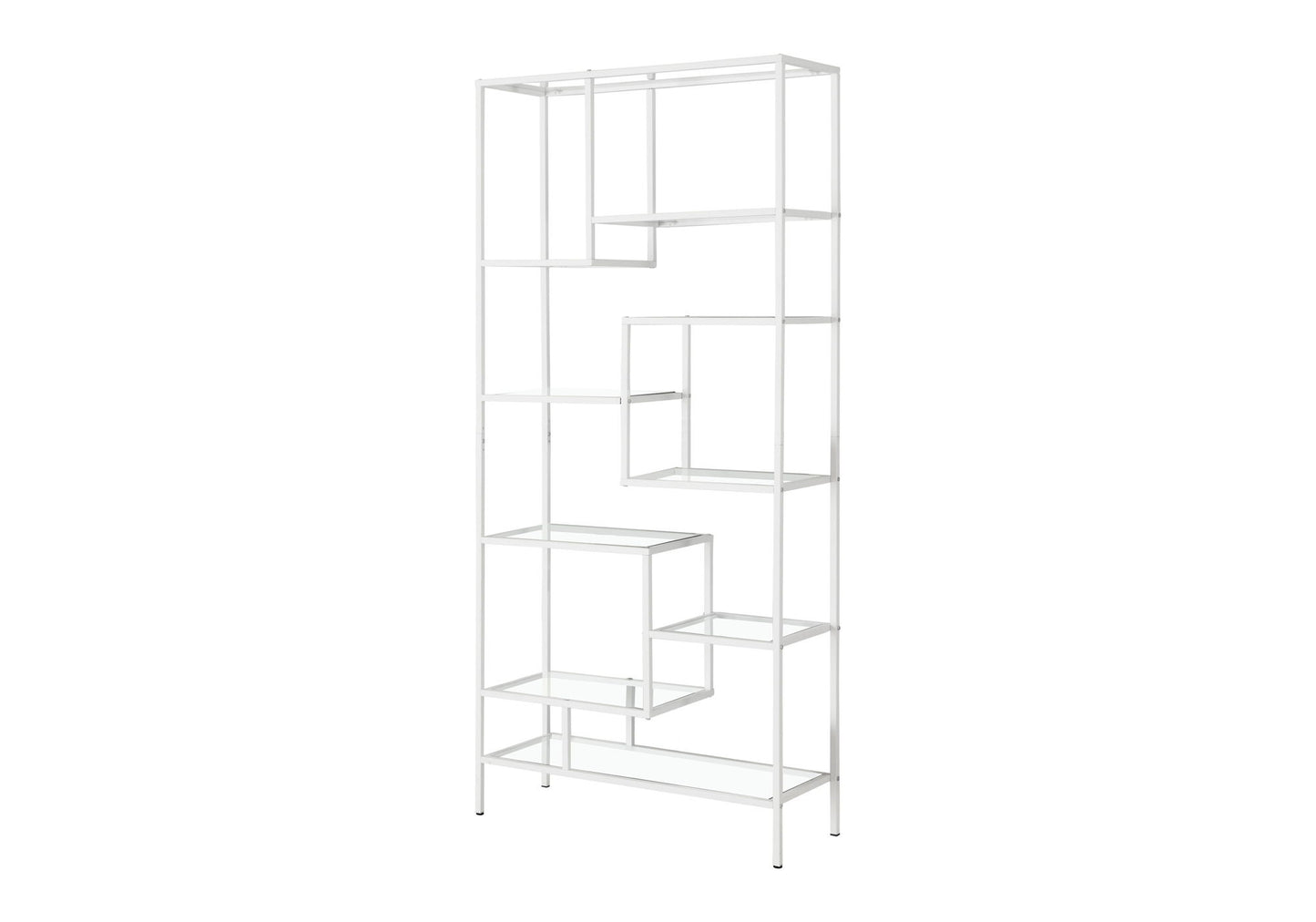 Bookshelf, Bookcase, Etagere, For Office, Contemporary & Modern - White