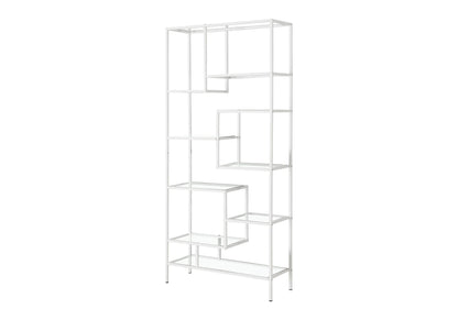 Bookshelf, Bookcase, Etagere, For Office, Contemporary & Modern - White