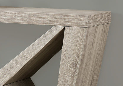 Accent Console Table For Entryway, Contemporary & Elegant Design - Taupe