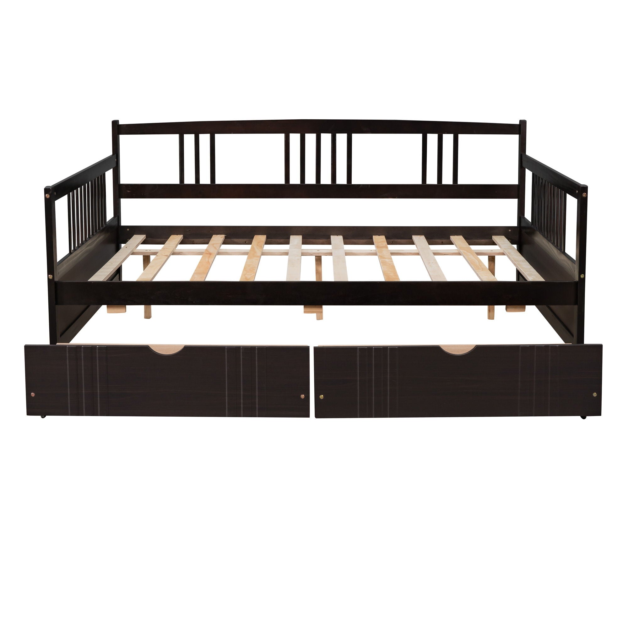 Full Size DayBed With 2 Drawers - Espresso