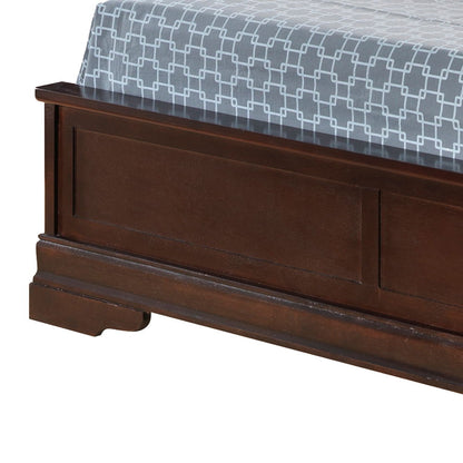 King Bed Elegant Traditional - Cappuccino