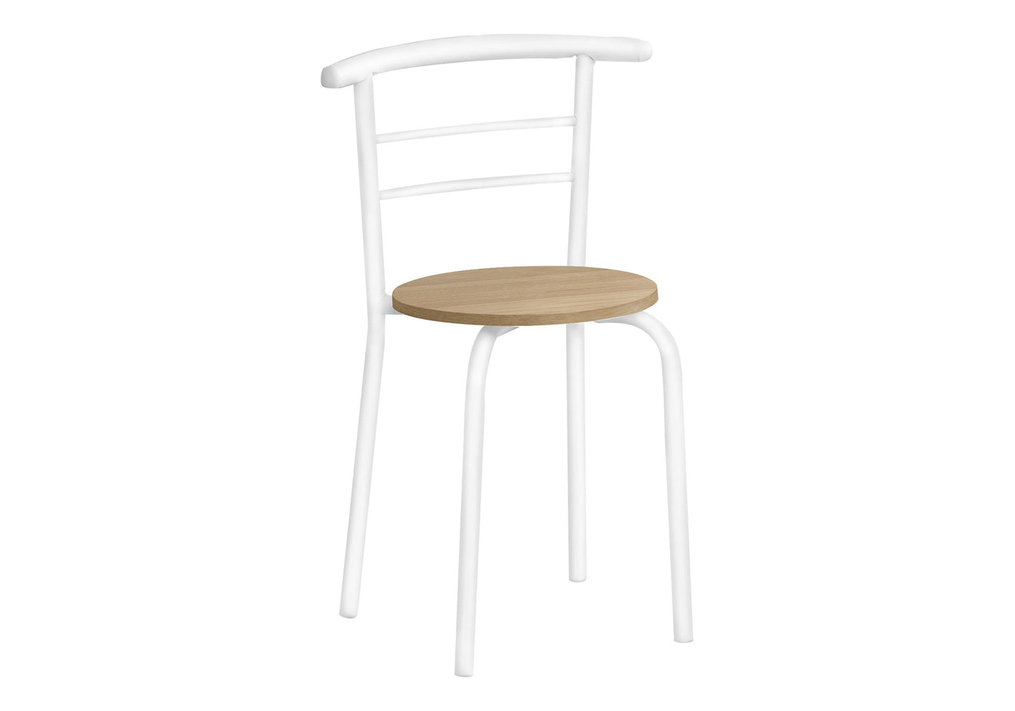 3 Pieces Dining Table Set, Small, Contemporary & Modern - Natural