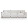 Kely - Upholstered Sofa - Cream / White