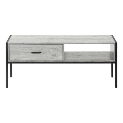 TV Stand, Console, Media Entertainment Center, Storage Drawer, Contemporary & Modern - Gray