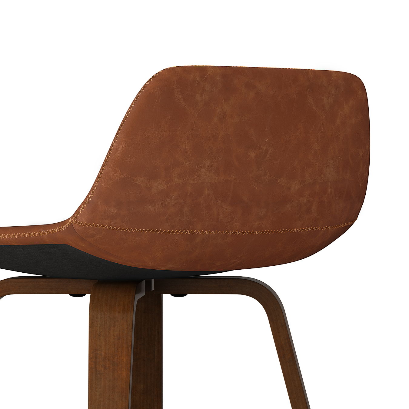 Randolph - Bentwood Counter / Bar Height Stool (Set of 2) - Light Brown
