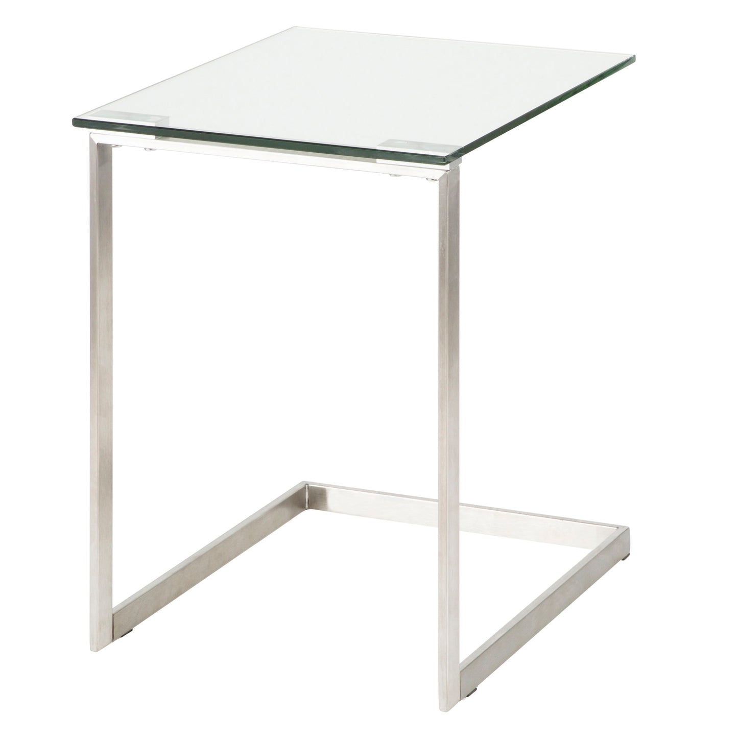 Zenn - Contemporary End Table - Clear