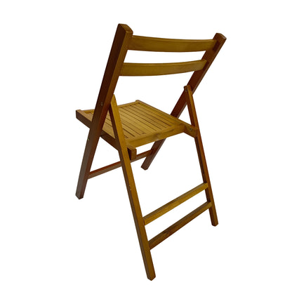 Folding Special Event Chairs, Foldable Style (Set of 4) - Honey