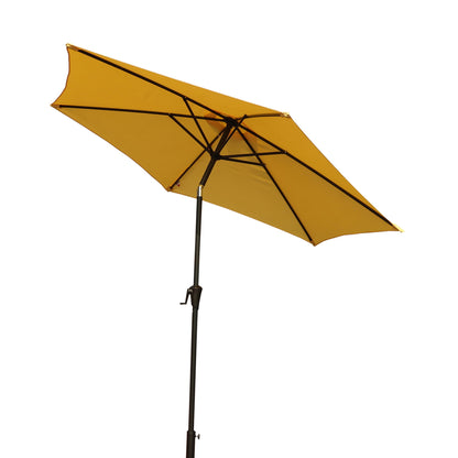 9' Pole Umbrella With Carry Bag - Yellow