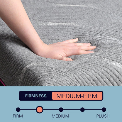 Renew - 11" Full Size Cooling Fast Responding Latex Foam Mattress - Gray