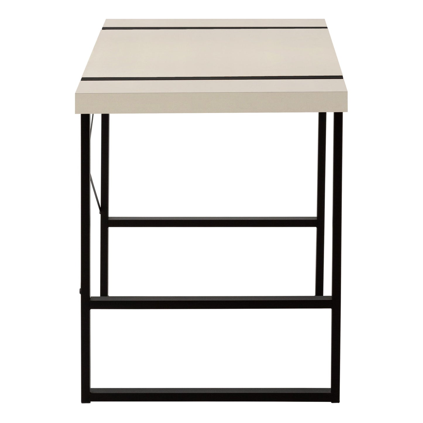 Computer Desk For Home Office, Laptop, Contemporary, Versatile Placement - Taupe