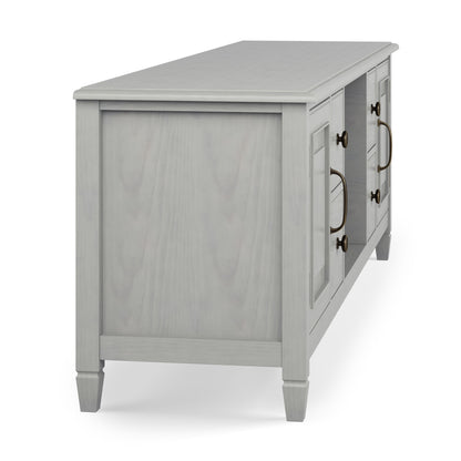 Connaught - Wide TV Stand - Fog Gray