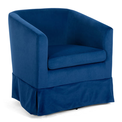 27.36" Wide Swivel Chair - Blue