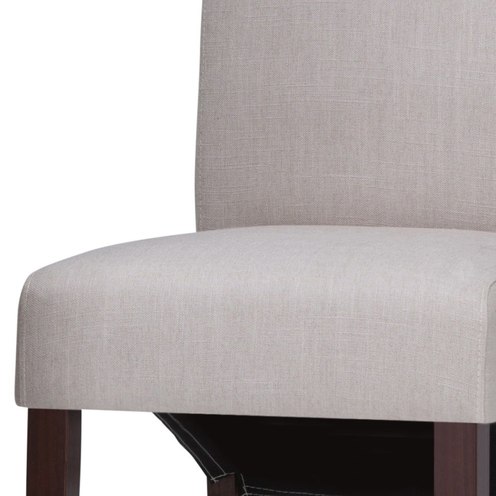 Avalon - Deluxe Parson Dining Chair (Set of 2) - Light Beige