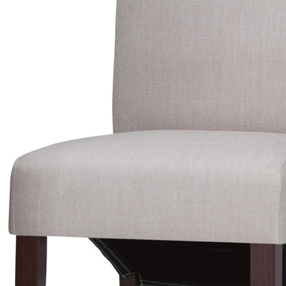 Avalon - Deluxe Parson Dining Chair (Set of 2) - Light Beige