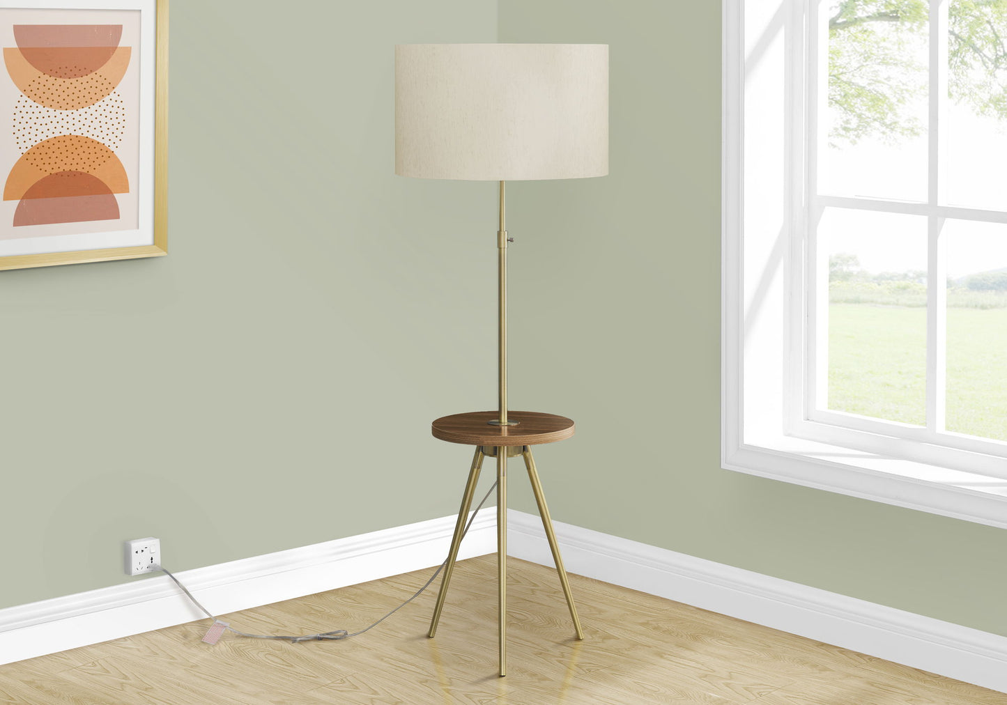 Floor Lamp Lighting - Gold