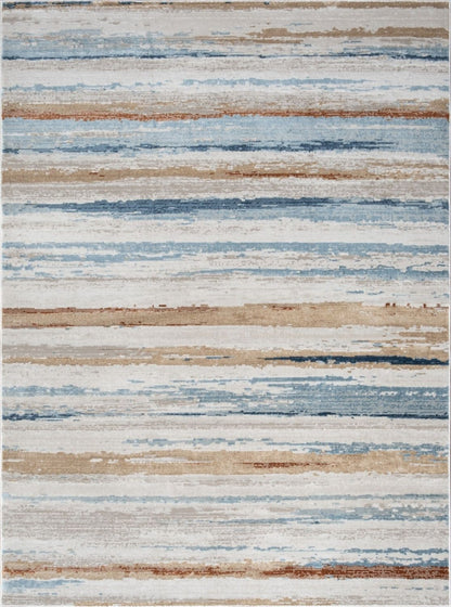 Elegance - 7'10" X 10'3" Area Rug - Multi, Polyester