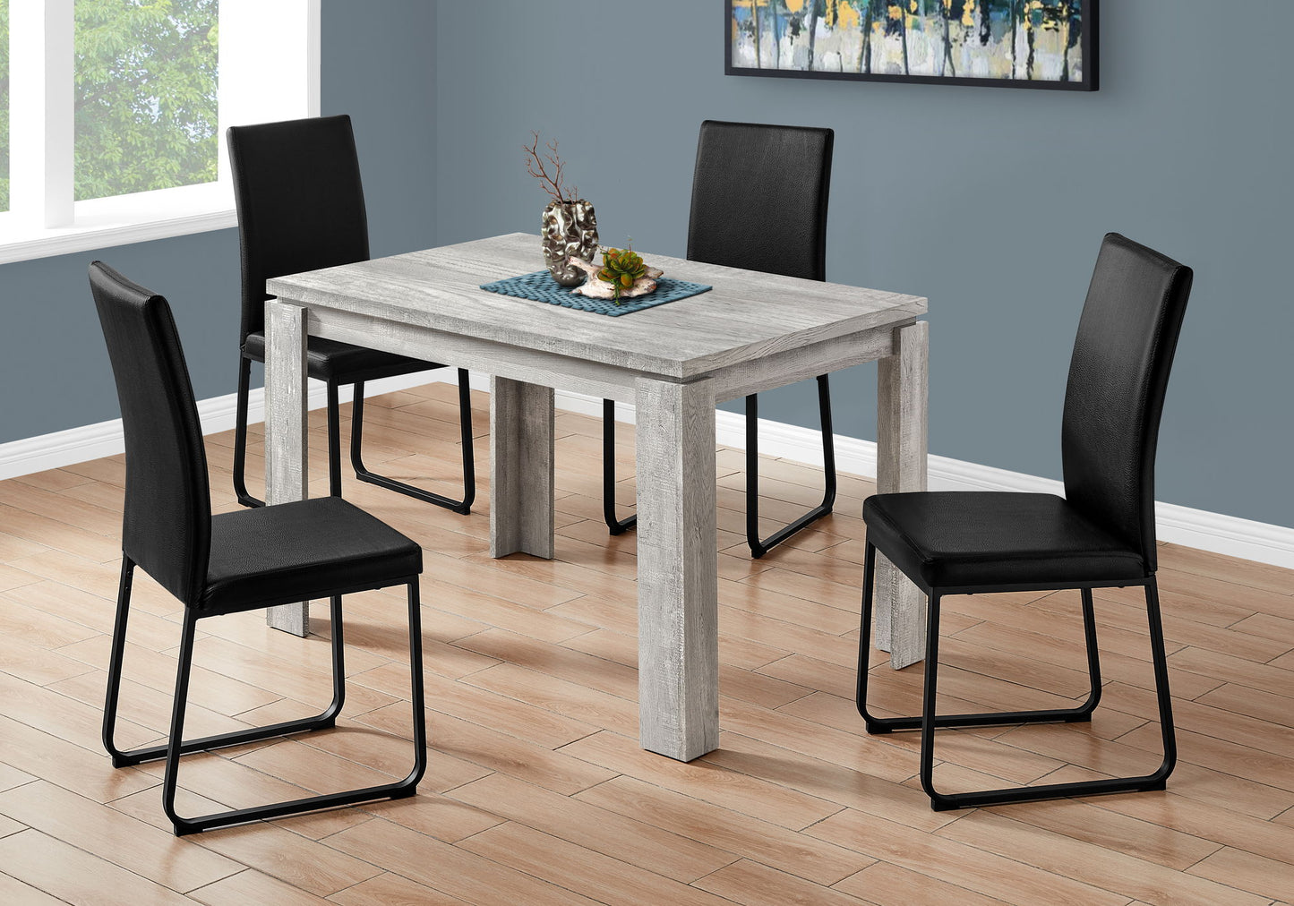 Rectangular Small Dining TableContemporary & Modern - Gray