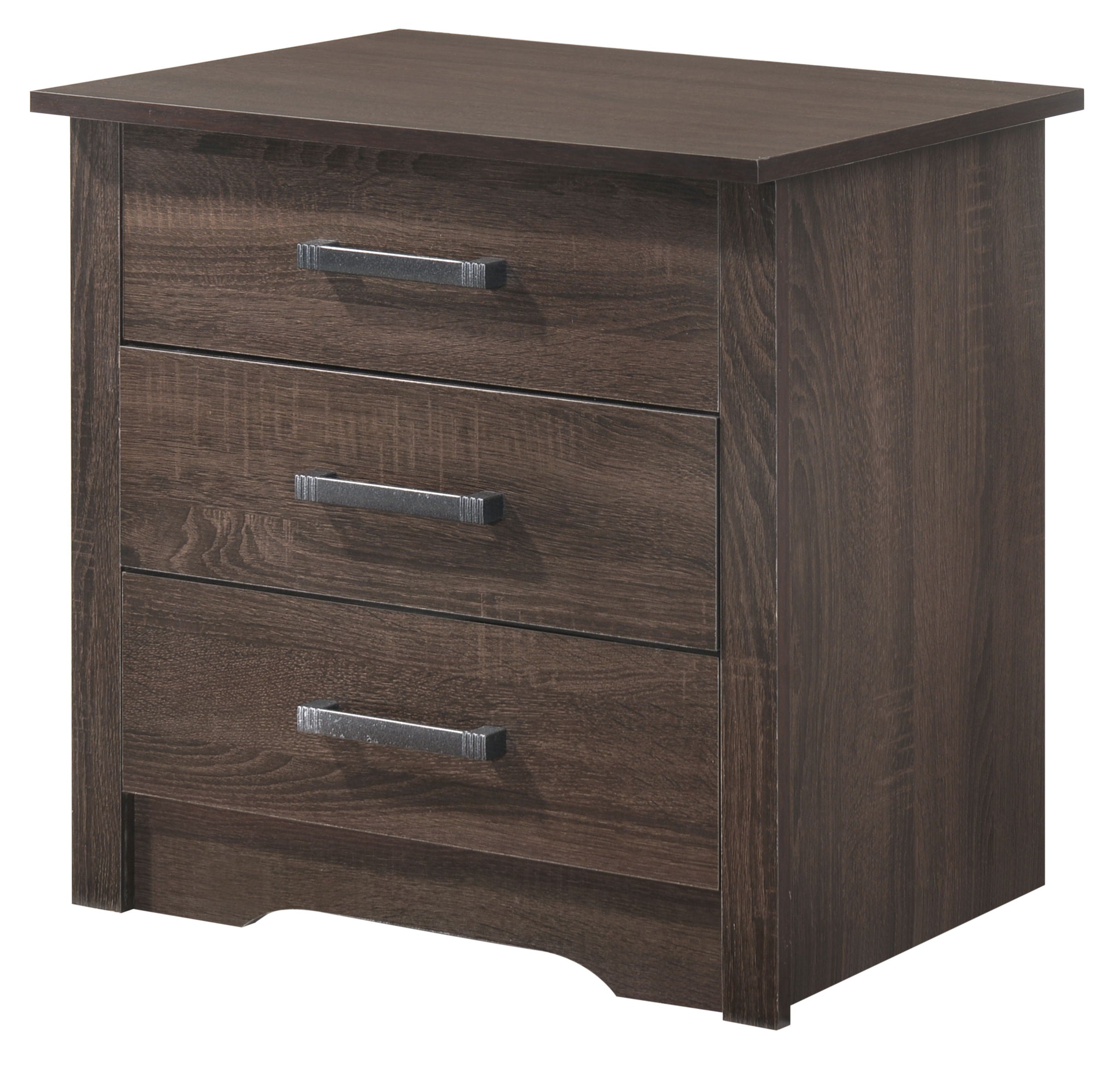 Contemporary Nightstand - Wenge