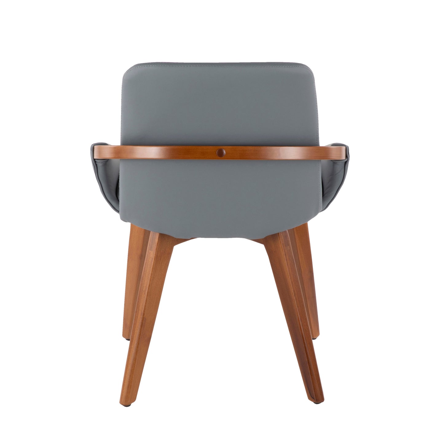 Cosmo - Mid-Century Chair - Walnut / Gray