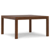 Wilson - Square Dining Table - Brown