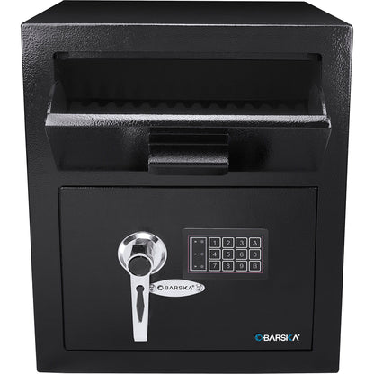 1 1 Cu Ft Keypad Depository Safe - Black