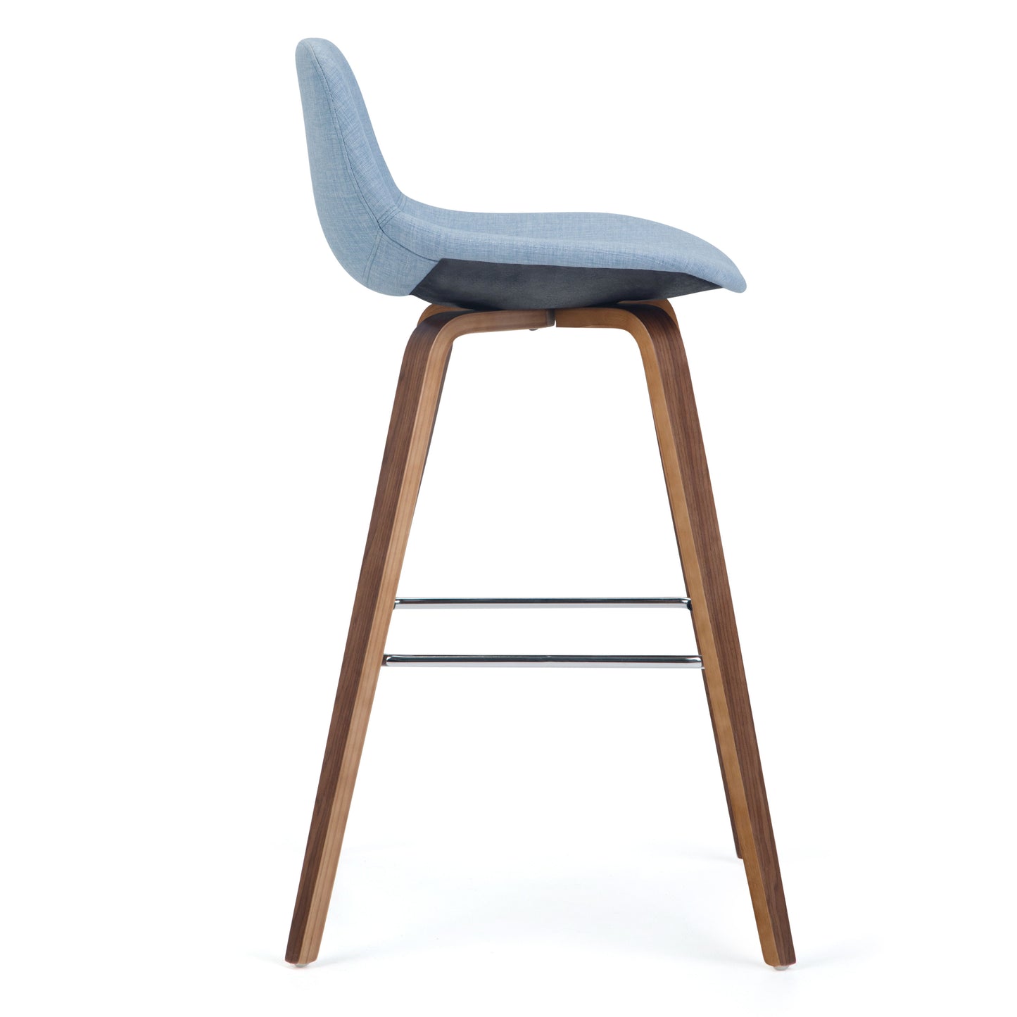 Randolph - Bentwood Counter / Bar Height Stool Upholstered (Set of 2) - Blue