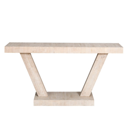Vintage Distressed Wood Entryway Bench With 2 Tier Storage Cabinet - Rustic Antique Natural