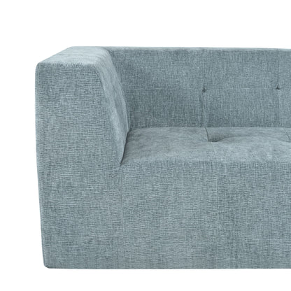 Modular Combination Living Room Sofa Set, Modern Minimalist Sofa, Living Room Upholstered Sofa Bed, Bedroom, 2 Pieces Computer Free Combination, L - Shaped - Light Gray