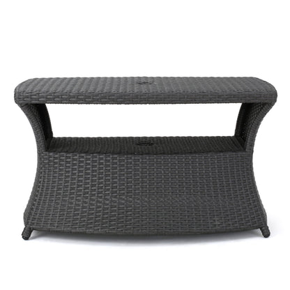 Berkeley - Chaise Lounge Side Table - Gray