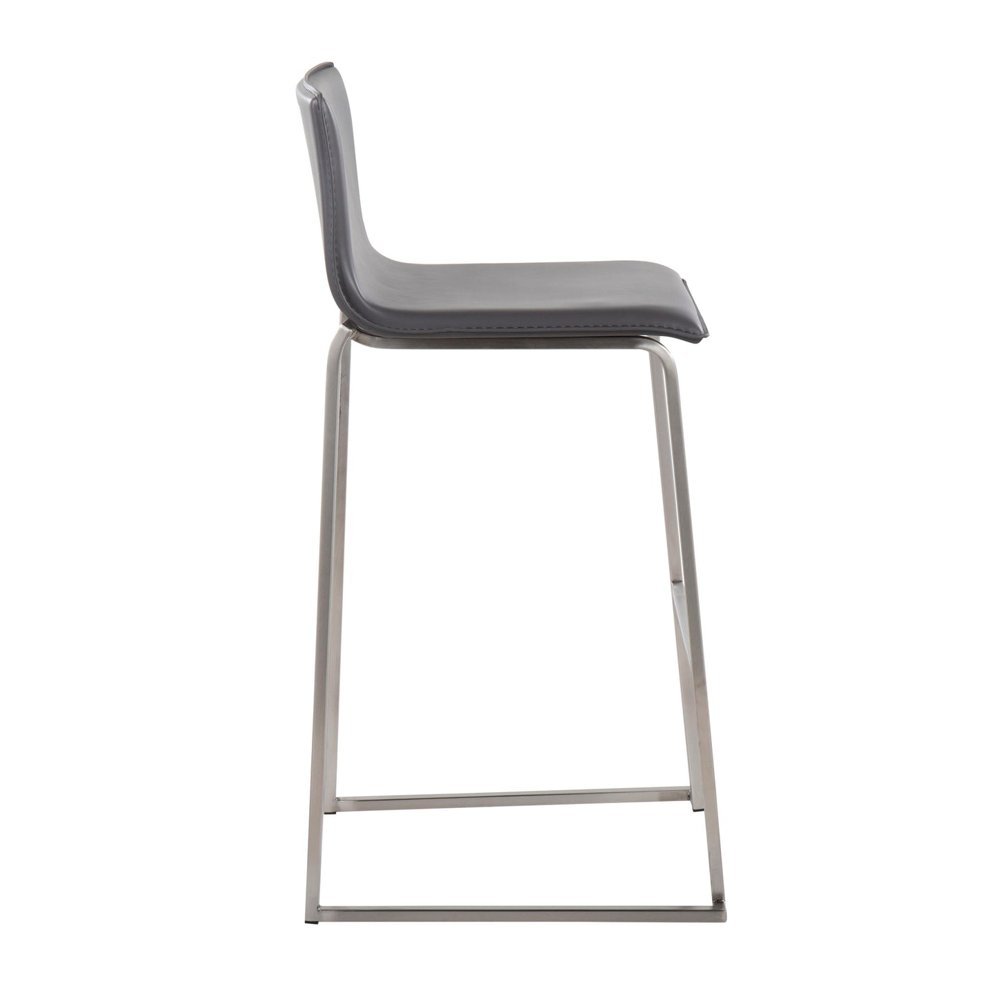 Mara - Contemporary Barstool (Set of 2) - Gray