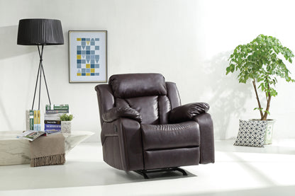 Daria - Rocker Recliner - Dark Brown