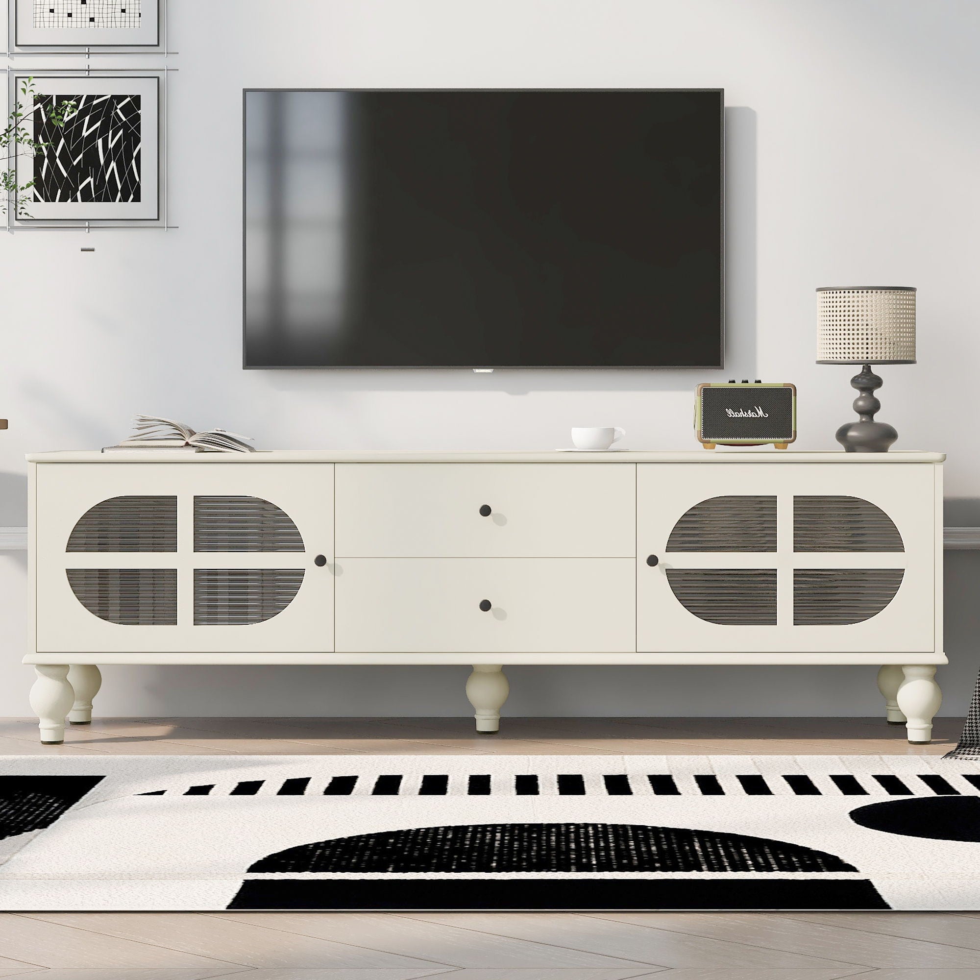 Modern TV Stand For TVs Up To 75